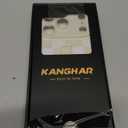 KANGHAR Compatible with iPhone 17 Pro Case 2025, Silicone Checkered Cute Pattern, Wristband Kickstand Camera Protection Soft Slim Cover for Girls Women -White