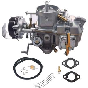 Autolite 1100 1 Barrel Carburetor Replacement for 1963-1968 Mustang Falcon Comet | Fits 6 Cylinder 170 200 CID Engine (Electric Choke)