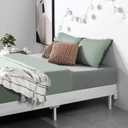 Zinus 5 Inch Full Metal Smart Box Spring with Quick Assembly, Mattress Foundation, Strong Metal Frame, Easy Assembly