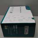 8 Pack 36oz Large Glass Meal Prep Containers with lids, Glass Food Storage Containers with Leak Proof Snap Lock Lids , Airtight Bento lunch Boxes, Kitchen Storage, Oven, Freezer and Dishwasher Safe (Black)