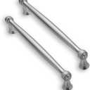 Solid Heavy-Duty 10 Pack 8 Inch Hole Center Brushed Satin Nickel Cabinet pulls is Suitable for Kitchens cabinets vanities Bathroom cabinets