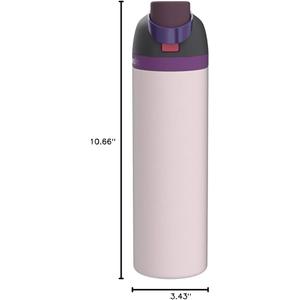 Owala FreeSip Insulated Stainless Steel Water Bottle with Straw for Sports, Travel, and School BPAFree Sports Water Bottle, 32 oz, Dreamy Field