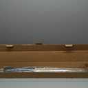 Ivilon Window Curtain Rod Decorative End Cap Design, 1 Inch Rod, 120 to 240 Inch. Warm Gold