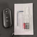 THERUN Walking Pad, 2 in 1 Foldable Treadmills for Home, 2.5HP Under Desk with Handle Bar, 16" Widened Running Belt, with Remote Control (Carbon Black)