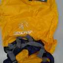 REDCAMP Nylon Compression Stuff Sack, Lightweight Sleeping Bag Compression Sack Great for Backpacking, Hiking and Camping,Blue/Yellow/Army Green/Black, Large