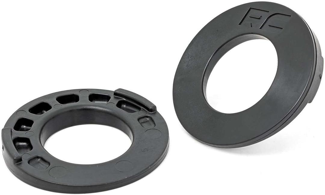 Rough Country Rear Coil Spring Correction Plates for 07-18 Wrangler JK - 1113