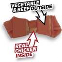 SmartBones Large Chews With Real Beef, Rawhide-Free Chews For Dogs, 3 Count (EXP 07/25/27)