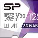 Silicon Power 128GB Micro SD Card U3 SDXC Up to 100MB/s High Speed Memory Card for Cams, DJI Pocket and Drones