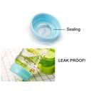 Matyz Glass Breastmilk Storage Bottles, 4 Pack, 8 oz, Sturdy Glass Bottle for Milk Freezing and Baby Feeding - Large Pumping Bottle for Philips Medela Spectra Breast Pumps - No BPA (Blue Lids)