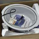 Gourmia Slow Cooker – 7 Qt, Manual Controls, Removable Stoneware, Lavender, 7 Quarts