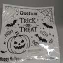 Gustum 80 Designs Pumpkin Stickers for Decorating, Jack-O'-Lantern Face Craft Decals, Pumpkin Carving Stickers Kit, Halloween Decorations Supplies Trick or Treat Party Favors for Kids