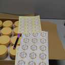 6 oz Glass Jars with Lids, 16 Pack Small Mason Jars 6 oz, Regular Mouth Small Glass Jar with Lids, Clear Canning Jar for Jelly, Jam, Honey, Wedding & Shower Favors