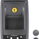 TQPONLY Folding Seat Latch Release Handle | Compatible with 11-20 Toyota Sienna | Replaces 75220 72909-08011 (Gray)