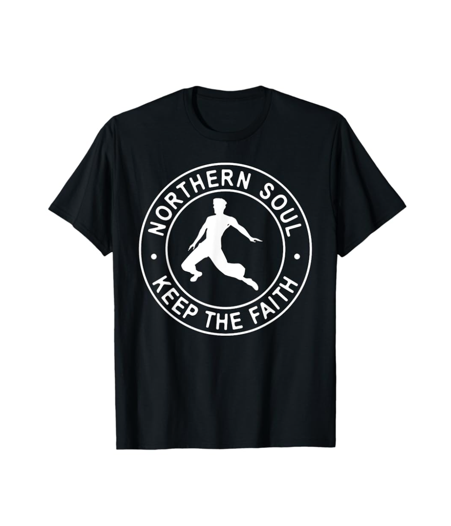 Northern Soul Dancing Guy, Keep The Faith T-Shirt, 6 XL