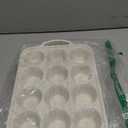 Vinino 4Pack Silicone Muffin Pan for Baking with Metal Reinforced Frame, 12 Cup Regular Size Cupcake Pan, BPA Free Silicone Muffin Tray, Cupcake Baking Pan Bite Molds for Oven Dishwasher Safe