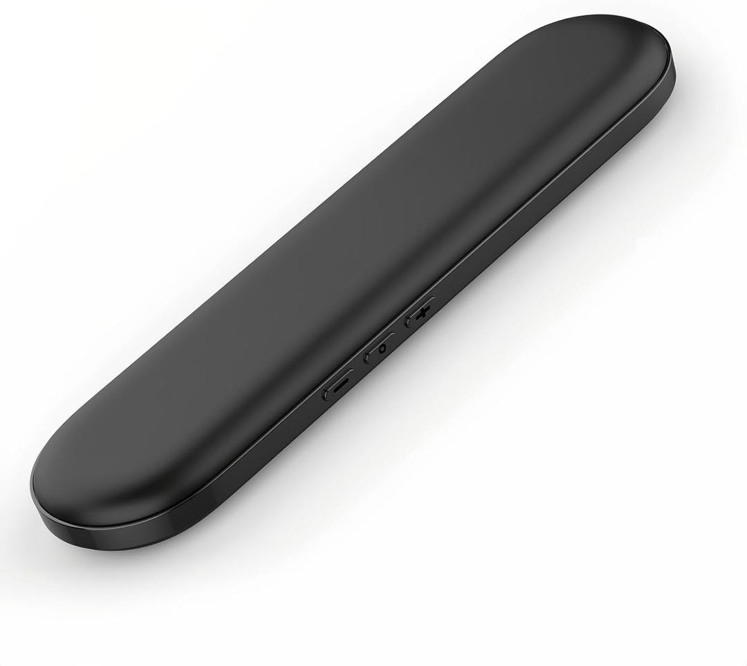 Private Mini Under Pillow Speaker Bluetooth for Sleeping, Portable Bone Conduction Technology with Volume Control/TF Function, Wireless White Noise/Sleep AidBlack