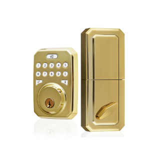 MiLocks Keyless Entry Door Lock with Keypad, Smart Deadbolt for Front Door, LED Backlit, Easy Installation