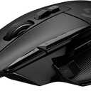 Logitech G502 Hero High Performance Wired Gaming Mouse, Hero 25K Sensor, 25,600 DPI, RGB, Adjustable Weights, 11 Programmable Buttons, OnBoard Memory, PC/Mac  Black