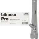 Gilmour High Force Jet Hose Nozzle with Insulated Grip, Heavy Duty Hose Nozzle for Watering and Cleaning
