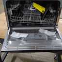 COMFEE Countertop Dishwasher, Energy Star Portable Dishwasher, 6 Place Settings & 8 Washing Programs, Speed, Baby-Care, ECO& Glass, Dish Washer for Dorm, RV& Apartment, Black