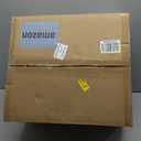 Under Desk Elliptical Machine, Electric Elliptical Leg Exerciser for Seniors with 12 Adjustable, Portable Quiet Elliptical Exercise Machine, Seated Pedal Exerciser with Remote Control (Orange)