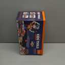 Kids Tool Set  Zealous 48 pcs Toddler Tool Set with Tool Box & Electronic Toy Drill, Pretend Play Kids Toys, Toy Construction Tools for Kids Ages 3,4,5,6,7,8 Years Old (A-Orange)