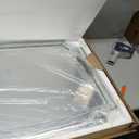 Chende 26" x 38" Arched Decorative Wall Mirror, Living Room Mirror for Decor with Glass Beveled Edge, Modern Bathroom Mirror Above Sink