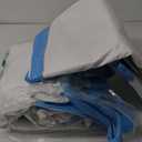 2 Pack FIBC Bulk Bag, 1.5 Ton Bag, 35"L x 35"W x 43"H, 3300lbs SWL, Duffle Top Flat Bottom, Heavy Duty Bulk Bags for Industry Agriculture