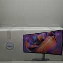 Dell S3422DW Curved Monitor - 34-inch WQHD (3440 x 1440) Display, 1800R Curved Screen, Built-in Dual 5W Speakers, 4ms Grey-to-Grey Response Time, 16.7 Million Colors - Silver