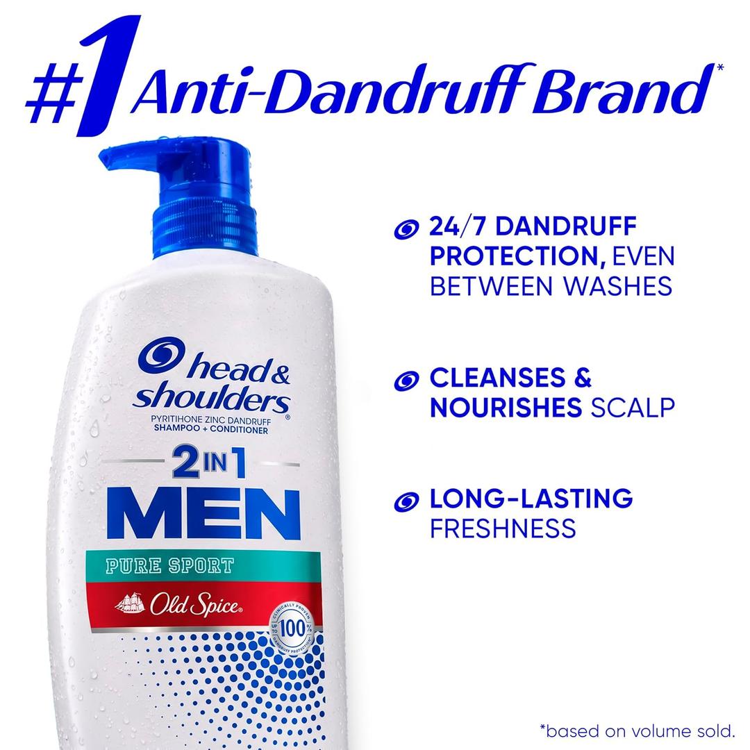 Head& Shoulders 2in1 Men, Shampoo, Exp 12/2027