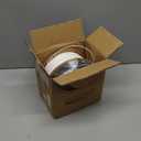 OVERTURE PLA Filament 1.75mm PLA 3D Printer Filament, 2kg Cardboard Spool (4.4lbs), Dimensional Accuracy +/- 0.03mm, Fit Most FDM Printer (Black & White)