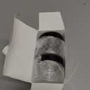 Patelai 4 Pieces Round Wide-mouth Leak Proof Plastic Container Jars with Lids for Travel Storage Makeup Beauty Products Face Creams Oils Salves Ointments DIY Making(2 Ounce,Black)