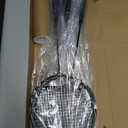 Badminton Rackets Set with 6 Shuttlecocks, Lightweight Badminton Set of 6 for Outdoor Backyard Games, Racquets with Durability for Beginners and Casual Players