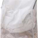 Mesh Laundry Bag Laundry Hand Bags Reusable Washing Machine Clothing Care Wash Bag Mesh Net Bra Socks Lingerie Underwear Laundry Storage(40x50x10cm L,Fine Mesh)