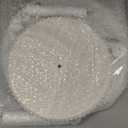 3-Tiered Cupcake Stand, White Wooden Beaded Cupcake Tower for Home Decoration, Farmhouse Cake Stand 3-Tiered Tray for Display Birthday Wedding Baby Shower Tea Party Decor