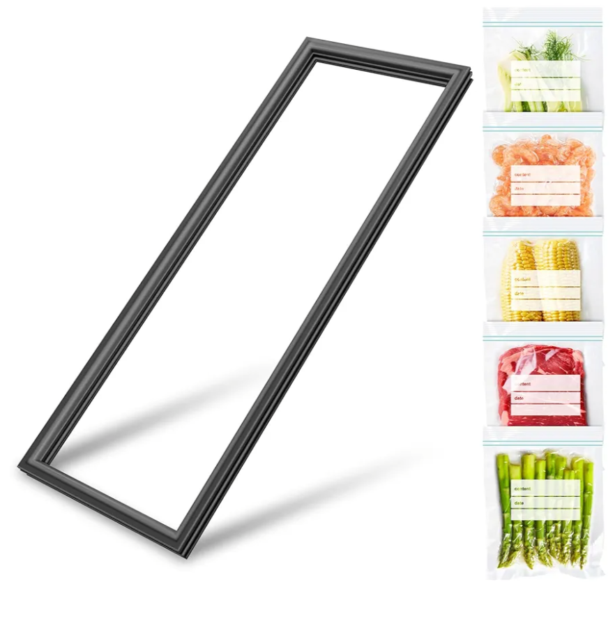 UPGRADED 241786009 Refrigerator Door Gasket Compatible with Frigidaire Electrolux Refrigerators, Replacement AH2581497 PS2581497 French Door Seal FGHS2655PF2 DGUS2645LF3 Freezer Door Gasket