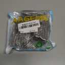 60PCS Stainless Steel Drapery Hook and Pin for Pleated Drapes 4 Prongs Pinch Pleat Clips Traverse Pleater 4 End Curtain Hangers for Window Door Bathroom Curtain