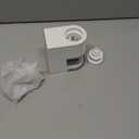 Automatic Toothpaste Dispenser Wall Mounted: White Electric 6 Adjustable Levels Auto Toothpaste Squeezer Smart Rechargeable Touchless for Kids Adults - Bathroom - Replaceable Parts