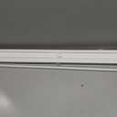 No-Drill Cordless Horizontal Mini Blinds – 34.5" W x 64" H Tool-Free Inside Mount Window Blinds with 1" Vinyl Slats, Light Filtering & Privacy, Child & Pet Safe, White