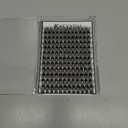 KEYYOU Lash Clusters 144pcs Individual Lashes D Curl 16mm Eyelash Clusters Super Lightweight Air Touch Cluster Lashes Soft&Wispy Comfortable Easy to DIY at Home(Air01-D-16mm)