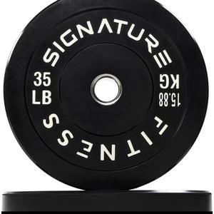 Signature Fitness 2-Inch Cast Iron Barbell 35 Lb