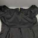 LALAGEN Women's Plus Size Vintage 1950s Party Cocktail Wedding Swing Midi Dress 2XL