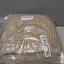 Large Waffle Bath Mat Set, Non Slip Bathroom Mat Set 2 Piece, Ultra Absorbent Bath Mats, Machine Washable Bath Rugs, Brown & White, 20"47" and 16"24"