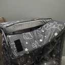 Lvemilio Toddler Travel Bed, Portable Kids Floor Bed for Sleeping with Foam Mattres, Washable Toddler Cot for Kids Aged 1-4, Velvet Fabric