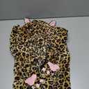 GIFTINBOX Cat Costume For Girls, Animal Costume, Black Cat Dalmatian Costume for Kids, Halloween Costumes for Kids S(5-6Y)