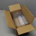 2 Pack Trash Bag Holder with 30 Free Trash Bags, Stackable Under Sink Garbage Bag Storage Dispenser Organizer with Bamboo Lid, Versatile Kitchen Pantry Laundry Room Organization