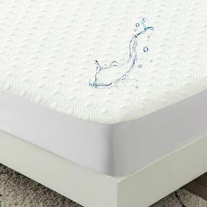 Bamboo Viscose Cooling Mattress Protector King Size Waterproof Matressprotector Soft Quiet Breathable Fitted Mattress Cover