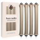Heatless Hair Curler 4pcs Overnight Blowout Rods Heatless Curls Overnight Blowout Rods for All Hair Types, No Heat Needed, Healthy and Stylish