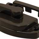 Prime-Line F 2763 2-1/16 In., Diecast Bronze Baked-On Enamel Double Hung Window Sash Lock (Single Pack)
