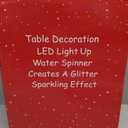 Christmas Snow Globe Lantern Water Glittering Lantern with 8 Songs & 6H Timer Romote Control Christmas Snow Globes USB & Battery Operated for Christmas Festival Decorations Gifts (Christmas Carol)